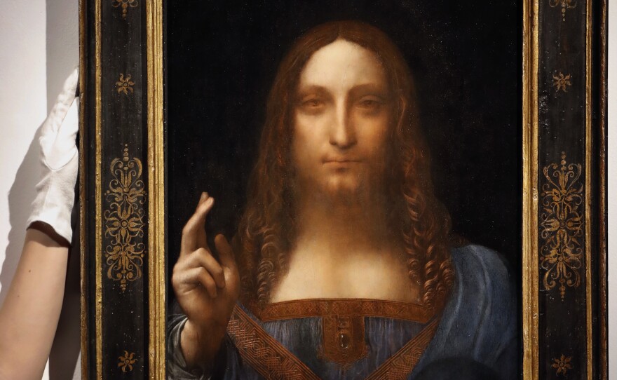 Leonardo da Vinci's Salvator Mundi was bought at auction in October by a Saudi prince.