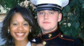 Quiana Jenkins-Pietrzak and Sgt. Jan Pietrzak
