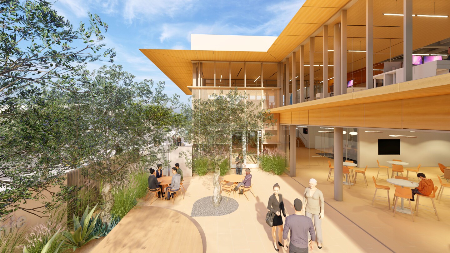 The patio is shown in this rendering.