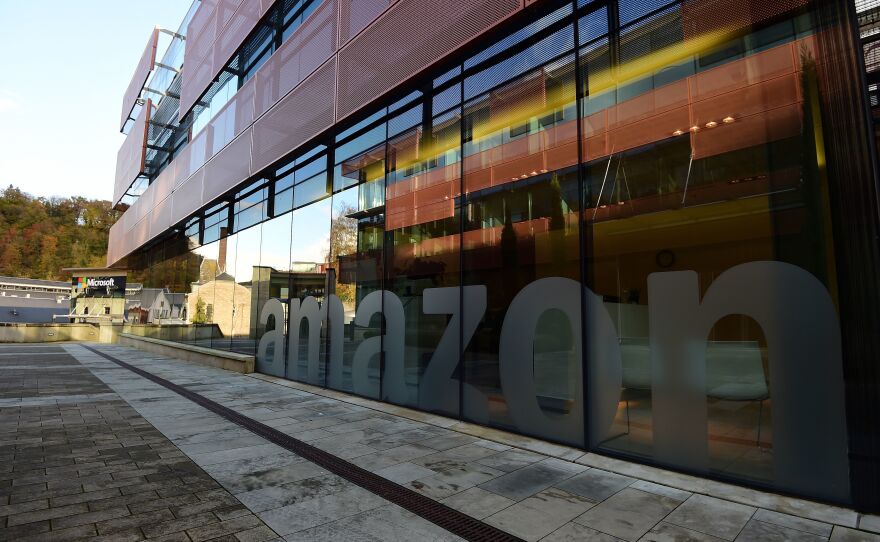 A view of Amazon's headquarters in Luxembourg. The online retail giant on Tuesday prevailed at the European Union's second-highest court in a major tax case.