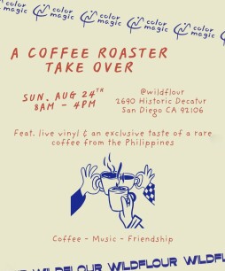 Coffee Roaster Takeover: Wildflour x Color Magic
