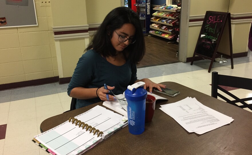 Fernanda Herrera, a Samford University senior, says she hopes the U.S. will learn from what Alabama did in 2011 when had the nation's strictest immigration law. People in Alabama, she says, "fought back and had a lot of that repealed."