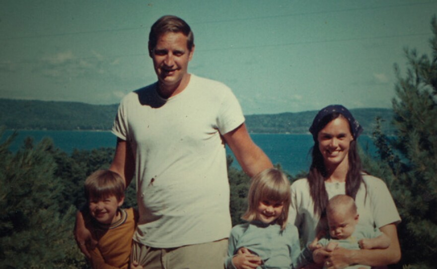 John and Bonnie Raines with their three children circa August 1969.