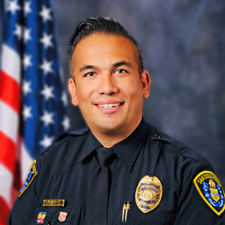 Curtis Doll served as director of SDPD’s School Safety Patrol program. Prosecutors allege Doll used a department bank account to purchase an array of personal items.