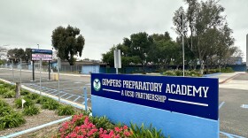 Gompers Preparatory Academy is a public charter school operated under the San Diego Unified School District in cooperation with the University of California, San Diego, San Diego, Calif., April 30, 2023. 