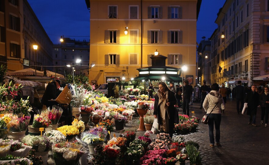 Writer Michael Kimmelman says Rome's Campo de' Fiori is "one of the most beautiful squares in Europe. ... It's a hub of life."