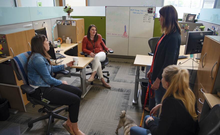 Forrester checks in with members of the "HR Ops pod" at Workiva. The company tries to sell prospective hires on the area's quality of life along with generous benefits.