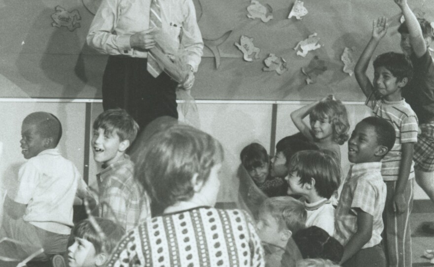 E. Paul Torrance, shown here in the mid-'80s, spent most of his career studying and encouraging students' creativity.