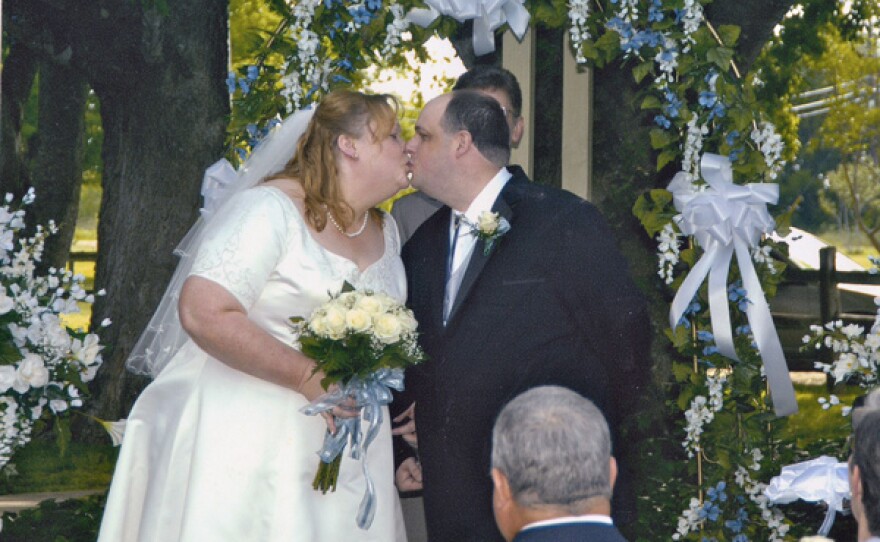 Judy & Marty's wedding day