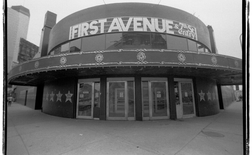 The First Avenue nightclub during the <em>Purple Rain</em> era.