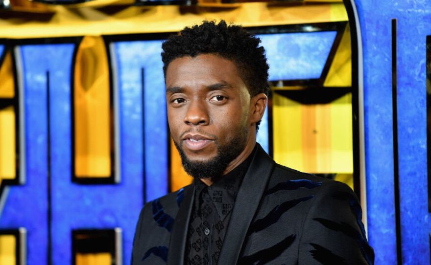 The late actor Chadwick Boseman, in London in Feb. 2018.