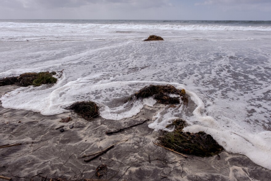 Moonlight Beach in Encinitas, Calif. Oct. 11, 2021.