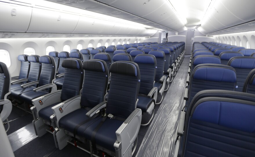 The FAA declined to regulate seat size and pitch on airlines, saying current dimensions do not present a safety hazard.