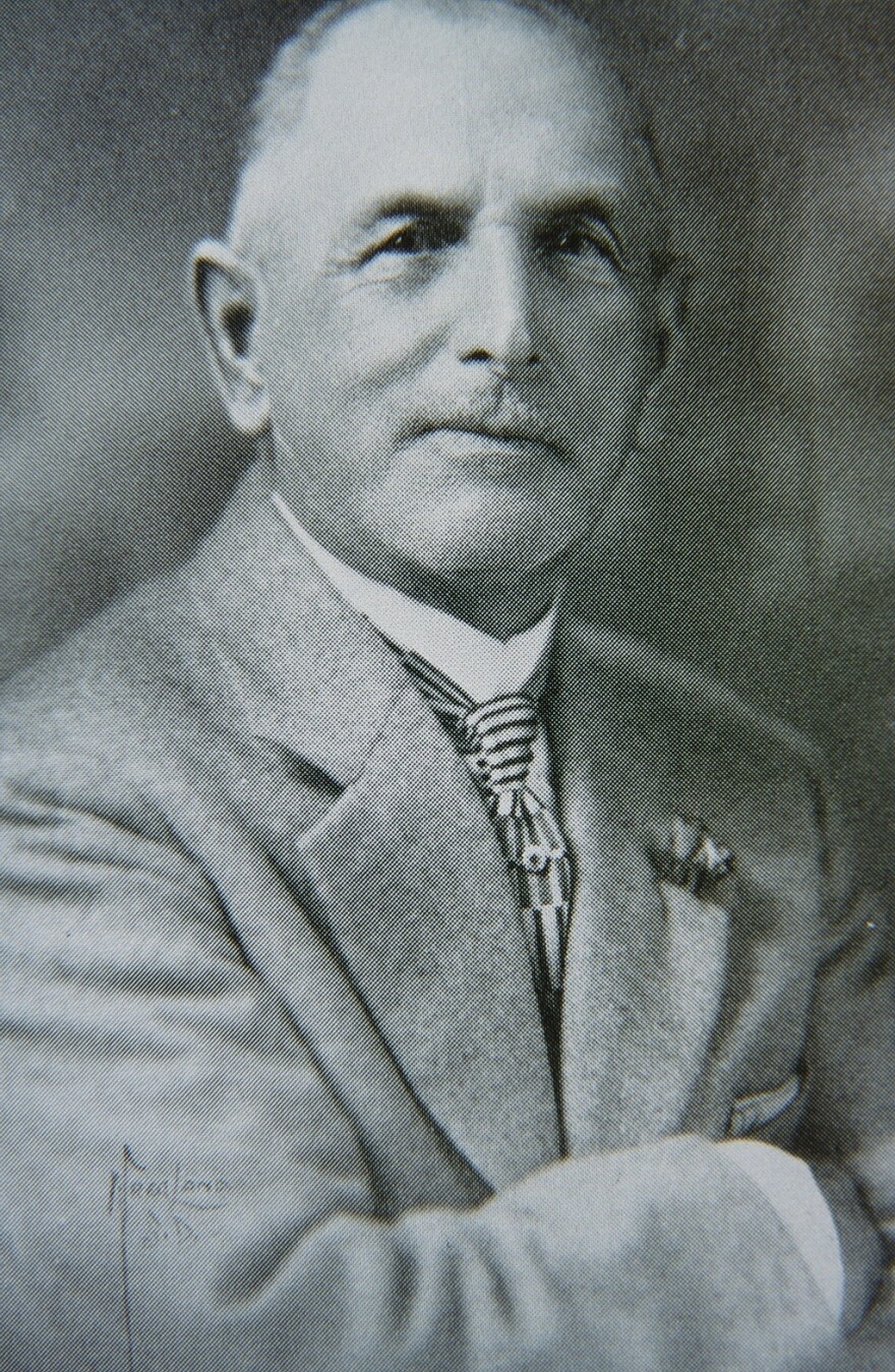 The creator of the Jessop Clock, Joseph Jessop is shown in this historic photo.