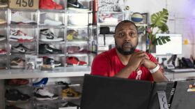 Richard Brown runs Proof Culture, a sneaker accessory company, out of his Ohio home. As a small importer, he's struggled to navigate toward tariff refunds.