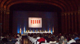 Governor-elect Jerry Brown held a conference with about 200 lawmakers Wednesday to address state budget concerns.