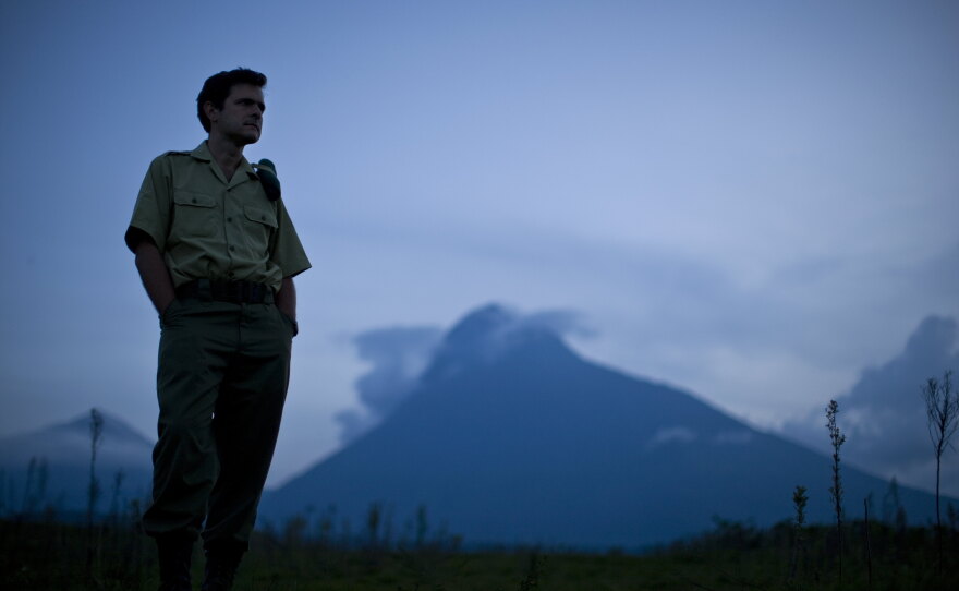 Emmanuel De Merode is the director of VIrunga National Park, home to the endangered mountain gorilla. In addition to protecting wildlife, he is now spearheading efforts to contain the Ebola virus by constructing checkpoints that will test those passing through the park, which borders Uganda.
