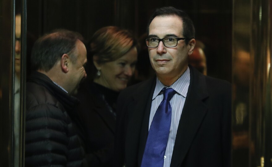 Wall Street financier Steve Mnuchin is being considered to serve as Treasury secretary under Donald Trump. Mnuchin assembled investors who bought IndyMac, a failed bank that had been taken over by the FDIC.