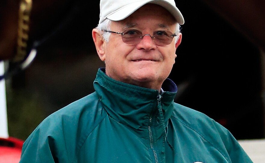 Art Sherman, California Chrome's trainer, says the horse is a rock star.