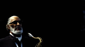 US musician Sonny Rollins performs, 29 June 2006 in Vienne, southeastern France, during the opening of the Vienne Jazz Festival.