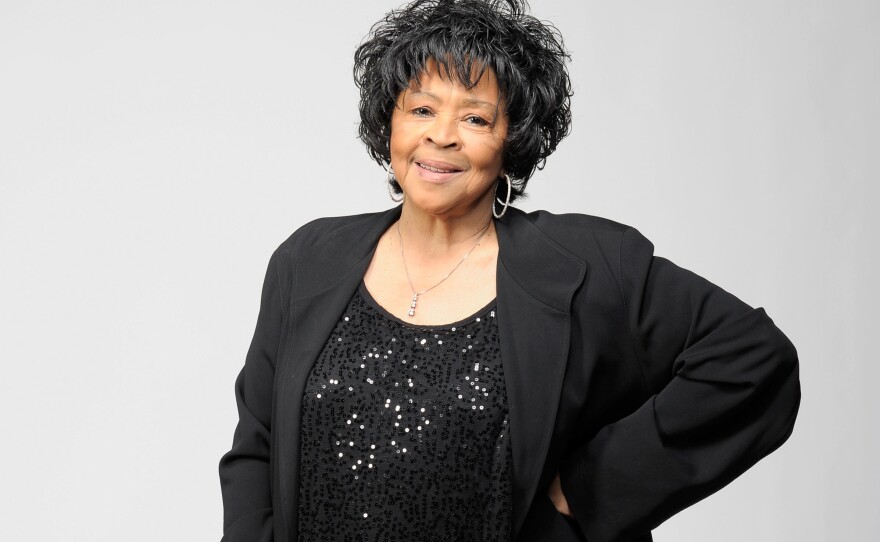 Yvonne Staples poses for a portrait at the NAACP Image Awards in Los Angeles in 2011.