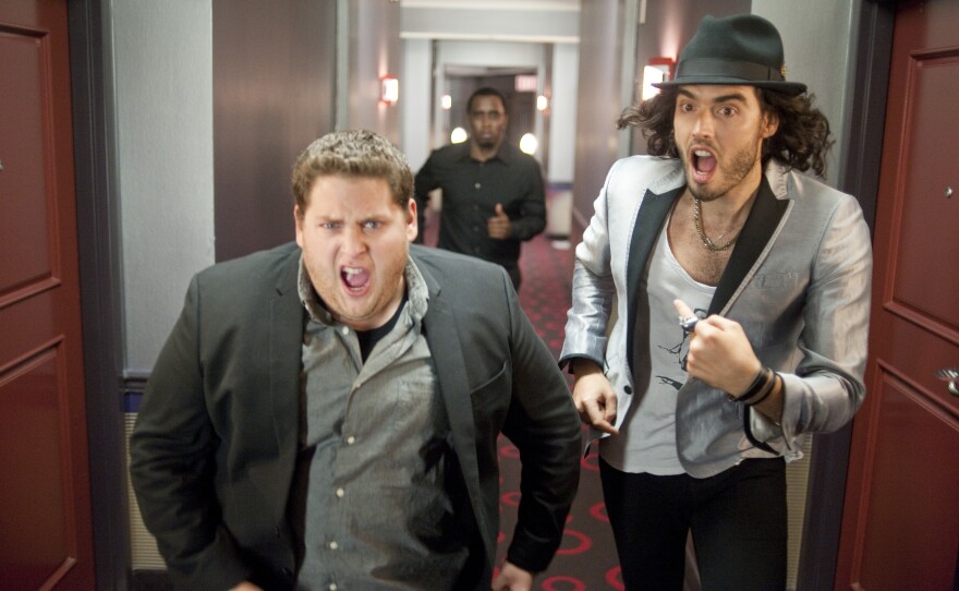 Jonah Hill and Russell Brand star in "Get Him to the Greek," a spin off from "Forgetting Sarah Marshall"