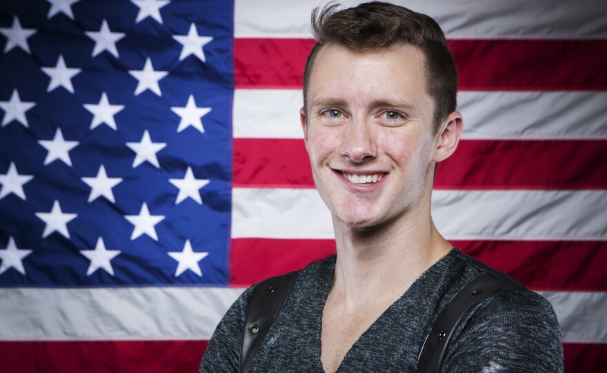 Abbott will compete in the U.S. championships in Boston this month, in the hopes he'll make it on the Olympic team.
