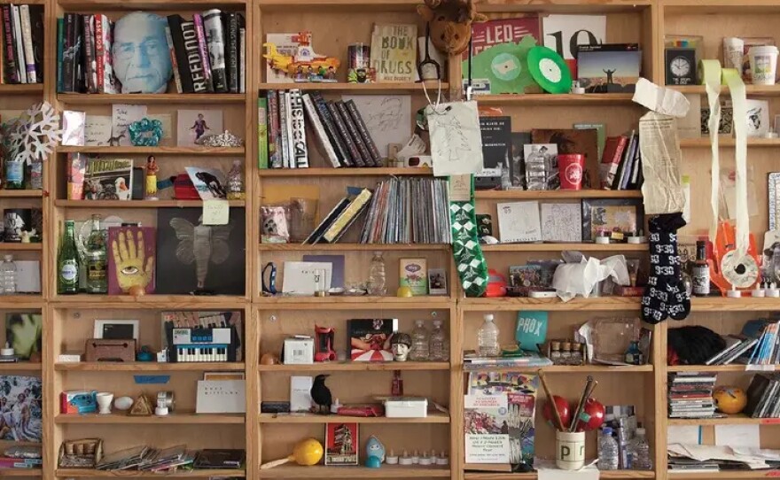 This year's winner will perform in front of the famous Tiny Desk bookshelves.