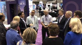 Attendees of the Alzheimer’s Association International Conference in July 2017 are pictured in this photo.