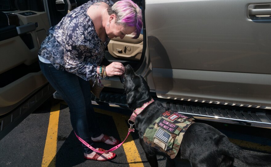 The National Center for PTSD argues that psychiatric service dogs might hamper recovery by rendering veterans unable to function without a dog at their side.