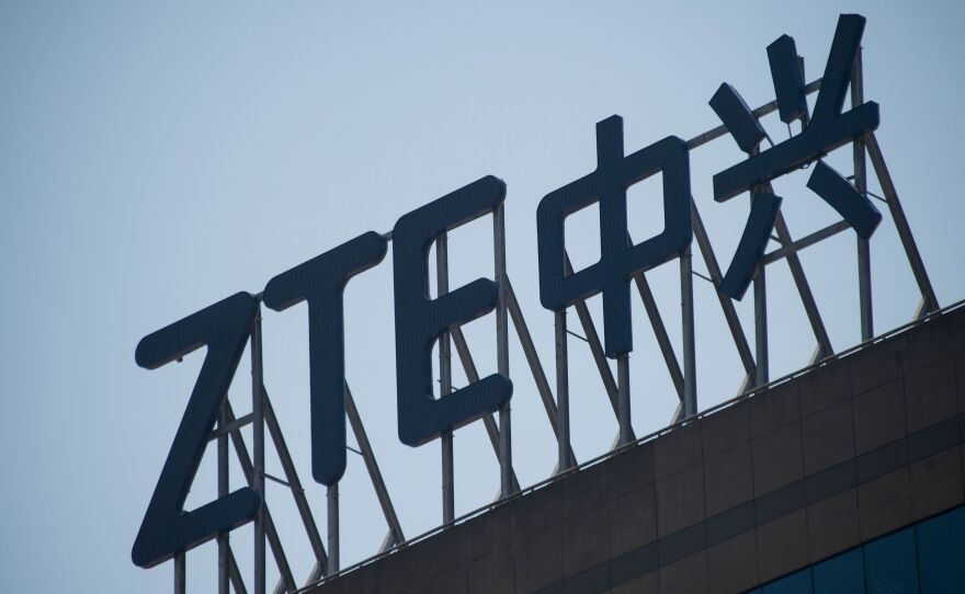 Commerce Secretary Wilbur Ross announced a deal with Chinese telecommunications company ZTE amid U.S.-China trade tensions.