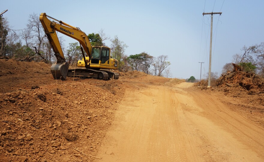 Families in the area where the Don Sahang dam are happy about the jobs that construction is bringing, but are worried what happens after the dam and related infrastructure is completed — and fishing is no longer viable.