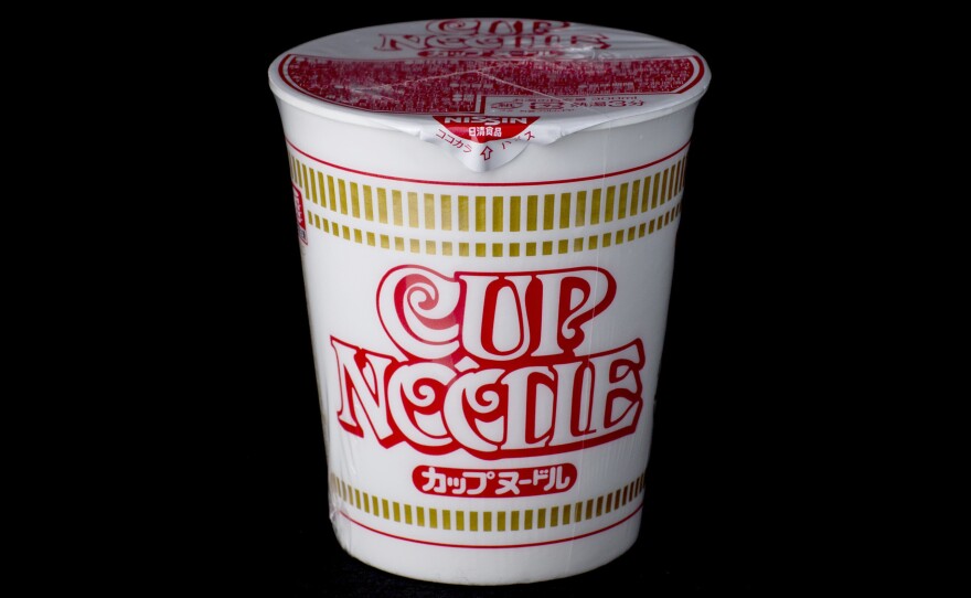 Cup Noodles — sold in Japan as Cup Noodle (no "s").