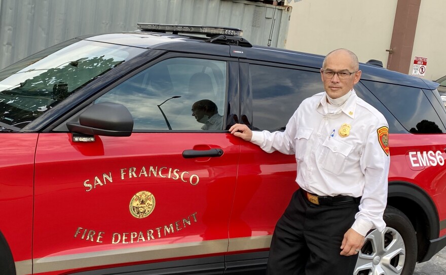 Police are "responding to nonviolent, noncriminal calls for service for people whose needs are largely social, behavioral or mental. And that's just not right," says San Francisco Fire Capt. Simon Pang, who's helping to spearhead efforts to create new mobile crisis teams for the city.