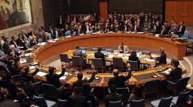 The United Nations Security Council votes to adopt a resolution imposing sanctions against North Korea June 12, 2009 in New York City. The Security Council resolution will adopt new tougher sanctions against North Korea's nuclear and missile programs. 