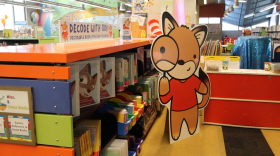The new decodable book collection at the San Diego Central Library, photographed on Friday, Aug. 28, 2026.