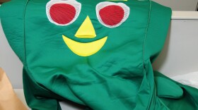 The costume used by the "Gumby Bandit" in an attempted robbery of a 7-Eleven convenience store.