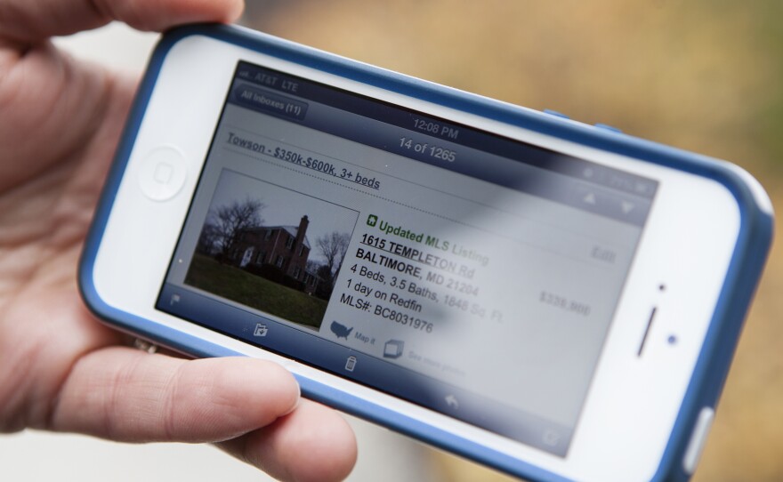 Bove gets text alerts of new homes coming on the market.