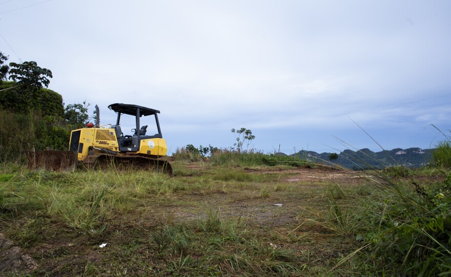 Pagán has identified a plot of land for a new cemetery. His plan to resolve what he called "the crisis" requires transferring bodies from the damaged cemetery to the new site. But the mayor says the town doesn't have the money or expertise to do that.