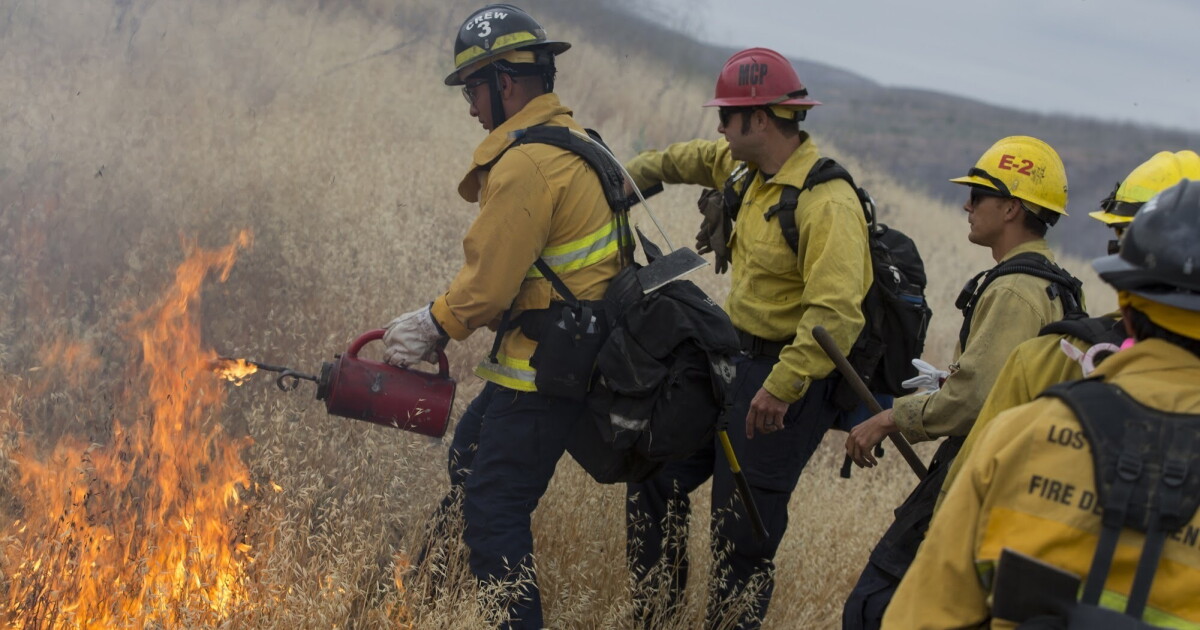 Fire Crews To Conduct Prescribed Burn Saturday At Camp Pendleton | KPBS ...