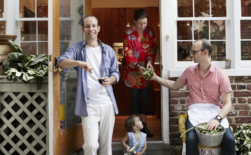 Matt Lee (left) and Ted Lee (right) grew up in Charleston, S.C. After leaving the South as young adults, they founded a mail-order food company, The Lee Bros. Boiled Peanut Catalogue. They have written two previous cookbooks of Southern cuisine.