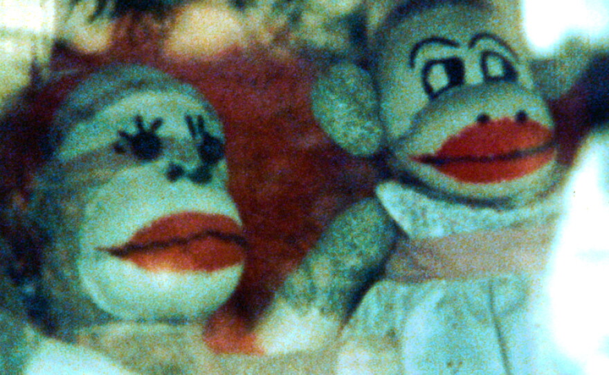 A still is shown of the Super 8 film "I Socky" by Danny Plotnick, part of the North Park Film Festival.