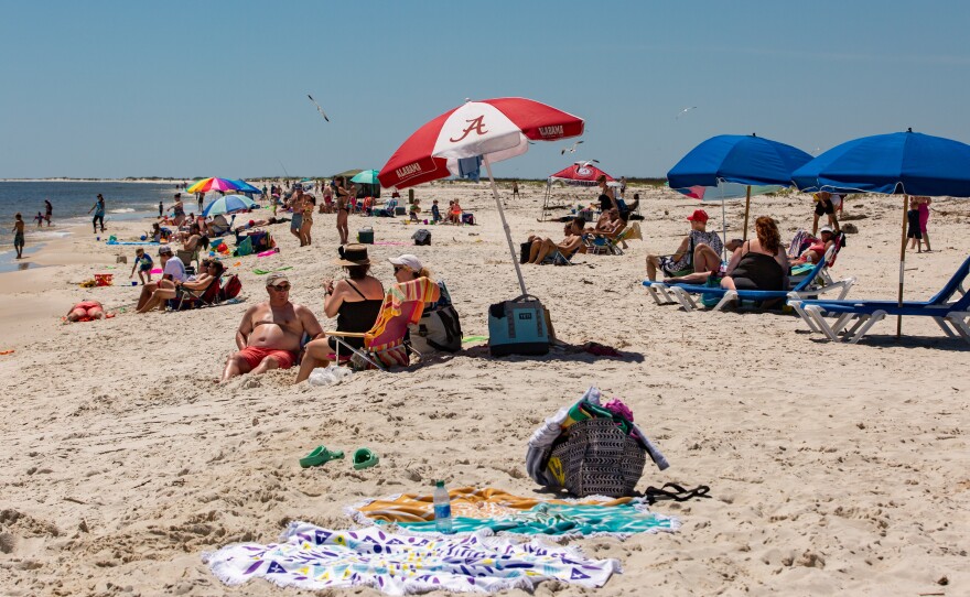 Alabama opened public beaches on May 1. Gov. Kay Ivey is letting casinos, museums, zoos and amusement parks open Friday afternoon.