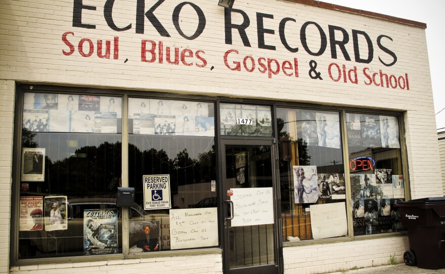 Tad Pierson stops at a record store known for featuring local Memphis artists, but finds a "going out of business" sign on the door. Pierson says the city's "cultural collateral" is fading away.