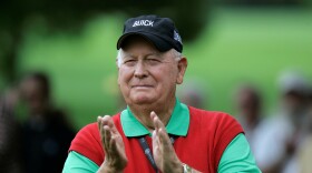 Billy Casper, the 1958 Buick Open Champion, is seen during the Pro-Am round of the Buick Open at Warwick Hills in Grand Blanc, Mich., June 25, 2008. 
