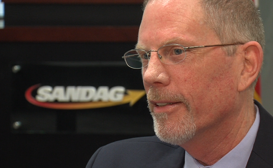 SANDAG Director of Operations Ray Traynor speaks in an interview on March 25, 2016.