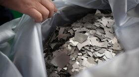 Neodymium is displayed at the Inner Mongolia Baotou Steel Rare-Earth Hi-Tech Co.  factory in Baotou, China. China has cornered the market on neodymium and other rare earths, with  far-reaching implications for global trade.