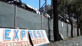The outside of an auto repair lot in Otay Mesa, May 1, 2016.