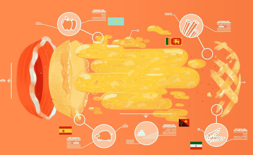 Apple pie: The all-American dessert we eat to celebrate Independence Day actually reveals our dependence on foods with far-flung origins.
