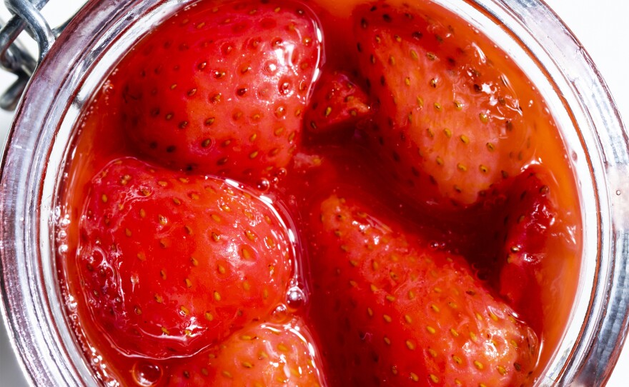 Strawberry-Basil Compote